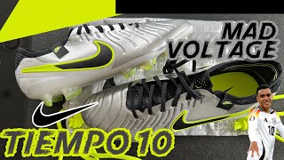 Nike Tiempo Legend 10 Elite  MAD VOLTAGE Pack  Jamal Musiala Boot [upl. by Yrrad]