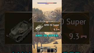 War Thunder AMX30 SUPER REVIEW warthundertanks warthundervideos warthundernews [upl. by Fulks]