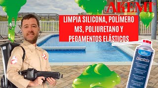 ¿CÓMO limpiar SILICONA POLÍMERO MS POLIURETANO y PEGAMENTOS ELÁSTICOS [upl. by Ledairam]