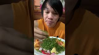 MUKBANG AGAL AGALeating seaweed😍🤤🤤 trending viral satisfying youtubeshorts asmr mukbang [upl. by Alial]