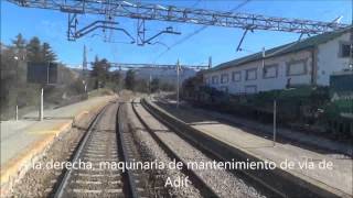 En cabina Tren Histórico Río Eresma [upl. by Noeht]