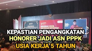 KEPASTIAN PENGANGKATAN HONORER 2024 [upl. by Ennovehs]