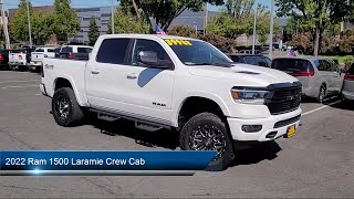 2022 Ram 1500 Laramie Crew Cab Concord Vallejo Fairfield Walnut Creek Antioch [upl. by Yenatirb]