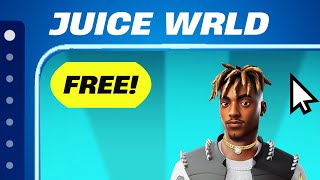 Fortnite’s FREE Juice WRLD Skin REVEALED [upl. by Teevens]