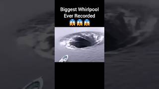 Biggest Whirlpool Ever Recorded 😱 shorts trending youtubeshorts [upl. by Ahouh]