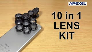 Apexel 10 in 1 Lens Kit How many does one need [upl. by Alle278]