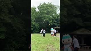 東レアローズ×ゆうすいくん 〜柿田川公園でバレーボール〜 [upl. by Ris]