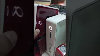 Evolis primacy id card printer card feeder problem [upl. by Akinit492]