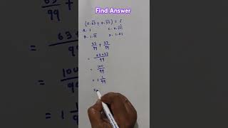 Beautiful Maths  ଗଣିତ  Olympiad Question  maths mathematics shorts ytshorts [upl. by Ggerg883]