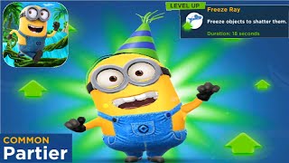 Partier Minion Rush Level Up Costume gameplay walkthrough ios amp android [upl. by Elstan337]