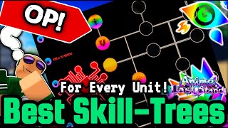 Best SKILLTREE for Every Unit  Anime Last Stand roblox [upl. by Madelon66]