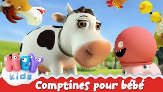 Comptine pour bébé  HeyKids [upl. by Innavoig]