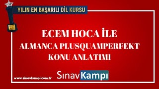 ALMANCA PLUSQUAMPERFEKT KONU ANLATIMI I ECEM HOCA [upl. by Roseanne]