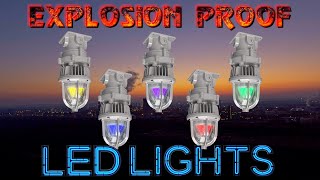 Explosion Proof Lights for Industrial Businesses Chemical Plants Refineries IN Stock [upl. by Trici146]