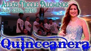 Alexis Palominos Quinceanera Surprise Dance  Baile Sorpresa  rhythmwriterz [upl. by Nibroc]