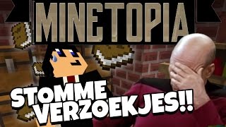 MINETOPIA 37  STOMME VERZOEKJES  Minecraft Reallife Server [upl. by Barnes]