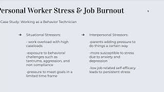 Worker Stress amp Job Burnout [upl. by Lamej]