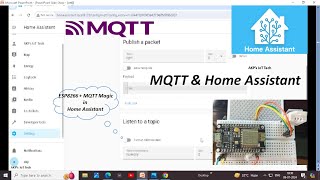 Home Assistant amp MQTT Broker Setup in Simple Steps with ESP8266 connectivity  2024 Updated [upl. by Galer]