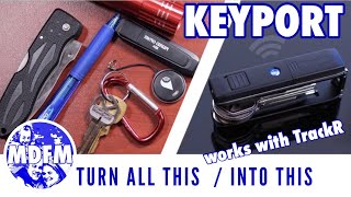 KEYPORT PIVOT  The ULTIMATE key organizer with TrackR [upl. by Lussi]