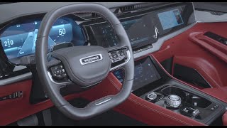 Explore The Interior Details of the AllNew Jeep 2025 Wagoneer S [upl. by Emmalynn]