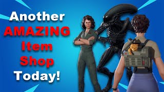 Aliens Bundle  In Depth Look into the Fortnite Item Shop with QUANTUM CAMPER 8142024  Xenomorph [upl. by Yesoj]