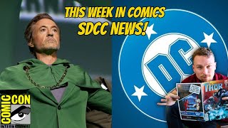 Did DC Comics have a Stronger ComicCon than Marvel SDCC News Round Up [upl. by Lasko]