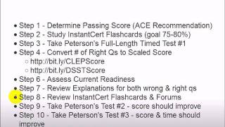 CLEP  FREE Petersons CLEP Practice Test Success  CLEP Reviews PT 55 [upl. by Manton]