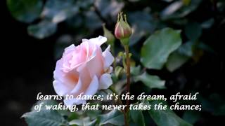 The Rose  Bette Midler HD with lyrics HQ Audio [upl. by Timms]