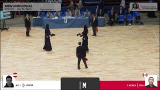 LPrayer AUT vs SNichols CAN19th World Kendo Championships Mens Individual Preliminary Heats [upl. by Jennette321]