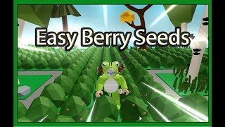 Easy Way To Get Berry Seeds Roblox Skyblock BETA [upl. by Olgnaed]