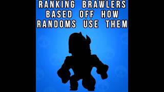 Ranking Brawlers Based Off How Randoms Use Them Berry brawlstars shorts [upl. by Louis]