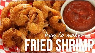 How to Make Panko Fried Shrimp  Crispy Breaded Shrimps Recipe [upl. by Adnohrahs658]