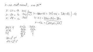 Problema care se rezolva cu divizibilitatea cmmmc [upl. by Kirby]