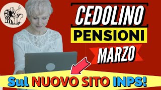 COME ACCEDERE al CEDOLINO di MARZO con gli AUMENTI sul NUOVO SITO INPS 👉 Guida passo passo [upl. by Ykcub]