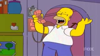 Homer Simpson On Hold [upl. by Ariajaj6]