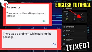 There Was A Problem Parsing The Package On SamsungAndroid  Parse Error Problem Solved [upl. by Aisek]