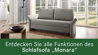 Schlafsofa mit Recamierer  Funktionsvideo [upl. by Nnylyaj953]