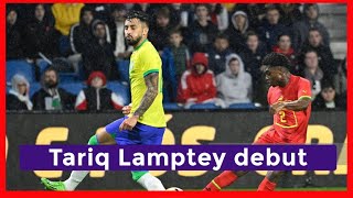 TARIQ LAMPTEYS BLACK STARS DEBUT VS BRAZIL HIGHLIGHTS [upl. by Seda679]