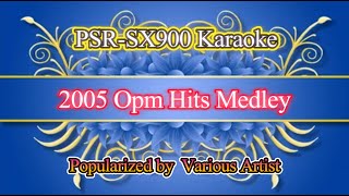 2005 Opm Hits Medley  Various Artist Video Karaoke [upl. by Martell]