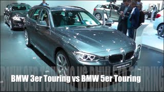 BMW 3er Touring vs BMW 5er Touring [upl. by Coltin]