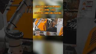 Collaborative Robot Smashing Machine Tool Loading and Unloadingcollaborativerobots robot fyp [upl. by Sachi787]