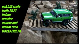 Oak hill scale Trailz Indoor RC Crawler Course 2022 Spirit Hobby Erie PA Trx4 and gen8 v2 [upl. by Asamot624]