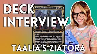 Commander Deck Interview Ziatora the Incinerator with Taalia Vess  The Faerie Conclave Podcast 88 [upl. by Salvay149]