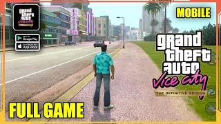 GTA Vice City Definitive Edition Netflix Mobile Full Game Walkthrough Android iOS [upl. by Soirtemed]