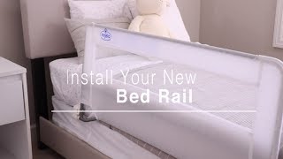 Regalo Baby Swing Down Bed Rail Installation [upl. by Nelo]