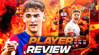 88 FC VERSUS FIRE GAVI SBC PLAYER REVIEW  FC 24 Ultimate Team [upl. by Eidnac614]