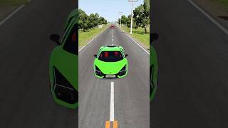 Colourful Cars vs Hydraulic Crush  BeamNGDrive shorts beamng [upl. by Phyllida]