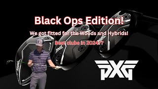 We got fitted for the new PXG Black Ops Woods and Hybrids Amazing results [upl. by Marilou905]