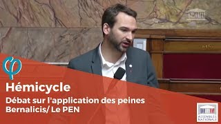 Bernalicis face à Le Pen sur lApplication des peines [upl. by Bolger673]