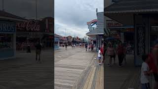 Wildwood NJ boardwalk ambience Wildwood2024 WildwoodBoardwalk WildwoodNewJersey WildwoodNJ ￼ [upl. by Tybie]